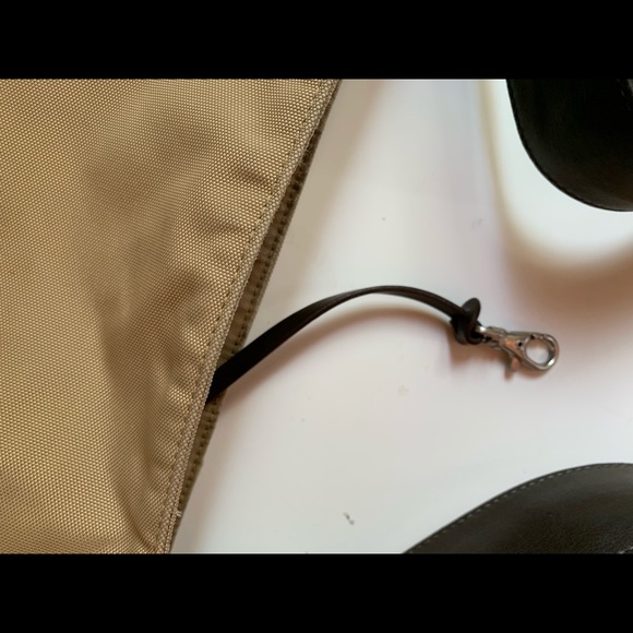 TUMI khaki tan satchel shoulder bag - Picture 9 of 14